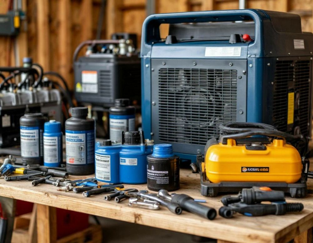 Бесплатные расходники для нулевого ТО при покупке генератора